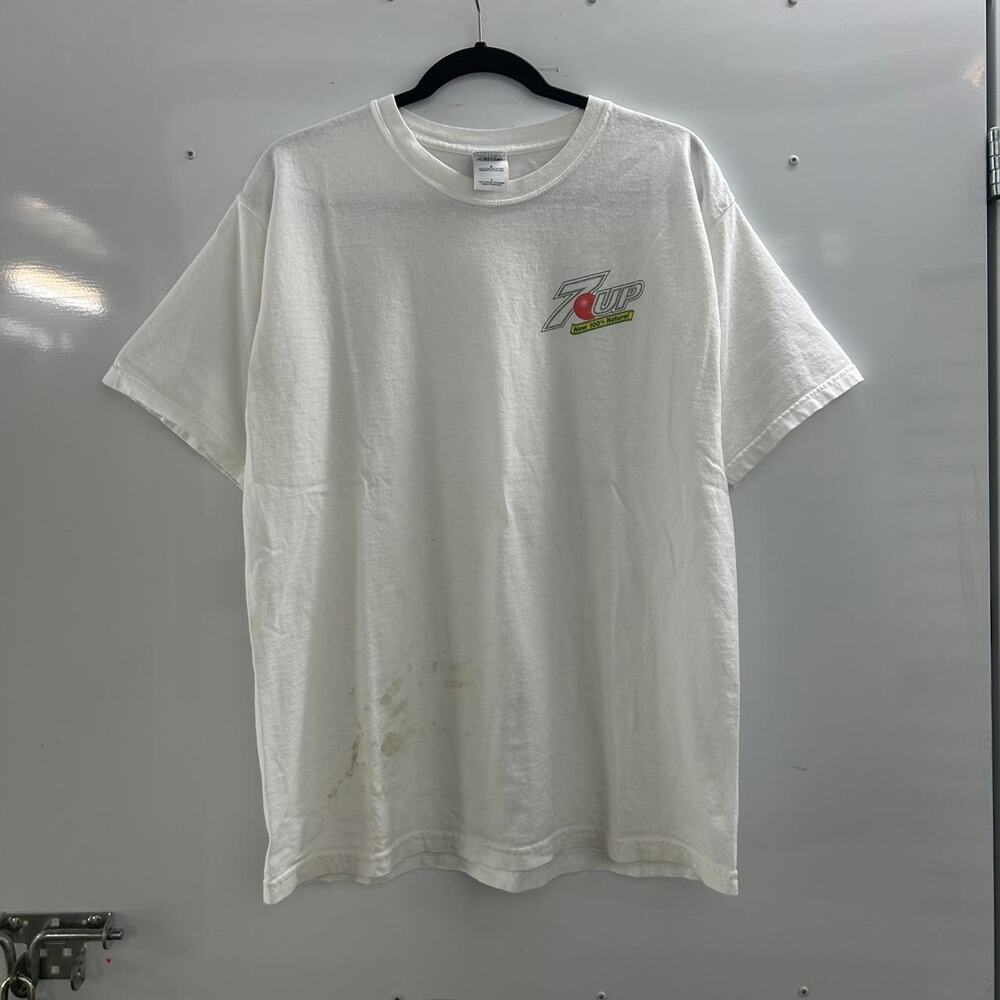 2000s 7 Up white cotton t-shirt